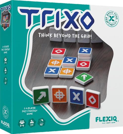 Trixo | FlexIQ - Gezelschapsspellen, Hobby en Vrije tijd, Gezelschapsspellen | Bordspellen, Nieuw, Verzenden