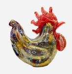 Filippo Maso - sculptuur, Gallo - 12 cm - Murano-glas en, Antiek en Kunst