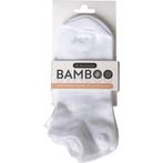 Bamboo Airco Enkelsokken Wit Maat 39-42, Nieuw, Verzenden