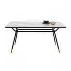 *WOONWINKEL* Kare Design South Beach Retro Eettafel Marmer L, Huis en Inrichting, Tafels | Eettafels, Verzenden, Nieuw