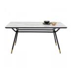 *WOONWINKEL* Kare Design South Beach Retro Eettafel Marmer L, Nieuw, Verzenden