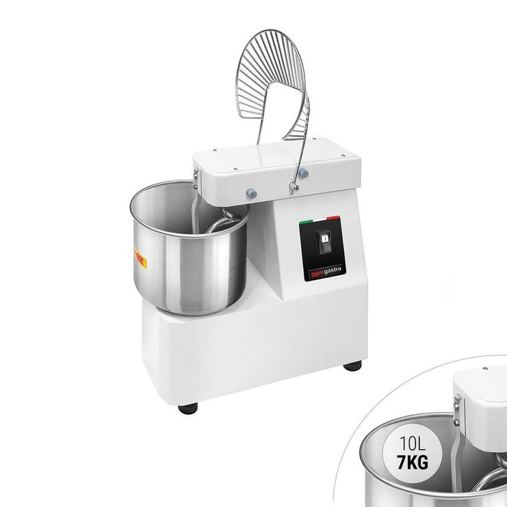 GGM Gastro | Deegmixer - 10 liter / 7 kg - met vaste kom |, Witgoed en Apparatuur, Keukenmixers, Verzenden