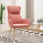 vidaXL Relaxstoel fluweel roze, Huis en Inrichting, Fauteuils, Verzenden, Nieuw