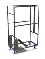 Universele transportkar staal grijs | 10-19 stoelen | 100..., Verzenden, Nieuw in verpakking