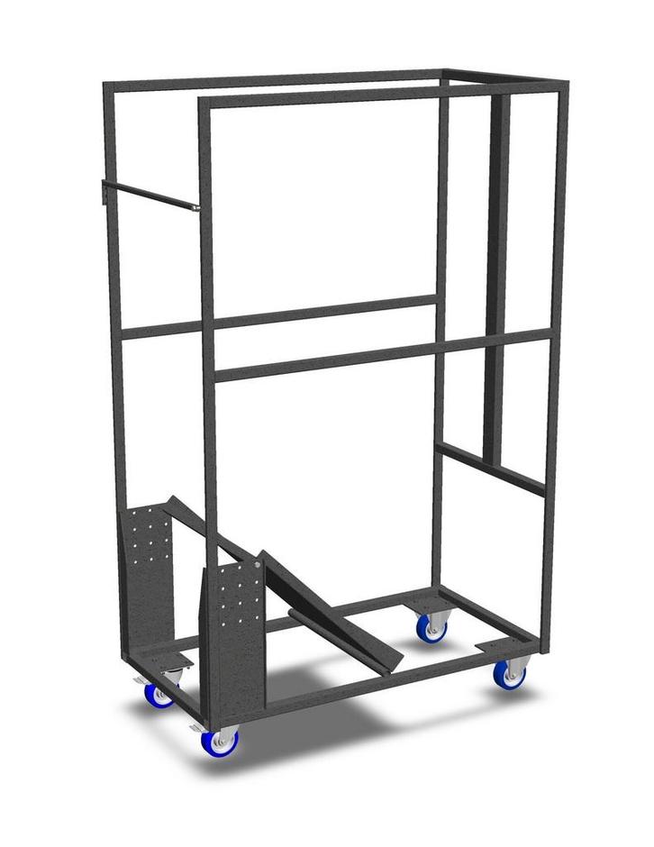Universele transportkar staal grijs | 10-19 stoelen | 100..., Zakelijke goederen, Horeca | Keukenapparatuur, Verzenden