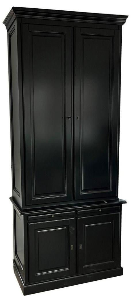 Buffetkast zwart Elsloo dichte deuren 105 x 240cm, Huis en Inrichting, Kasten | Buffetkasten, Ophalen of Verzenden