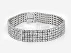 Armband - 14 karaat Witgoud - 10.29ct. tw. Diamant, Nieuw