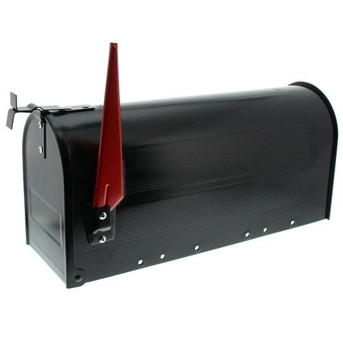 G2 Amerikaanse brievenbus US Mailbox - aluminium zwart, Tuin en Terras, Brievenbussen, Nieuw, Verzenden