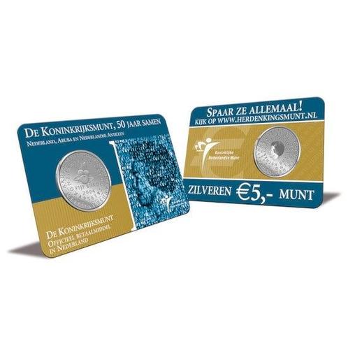 5 Euro 2004 Koninkrijksmunt UNC Coincard, Postzegels en Munten, Munten | Nederland, Verzenden