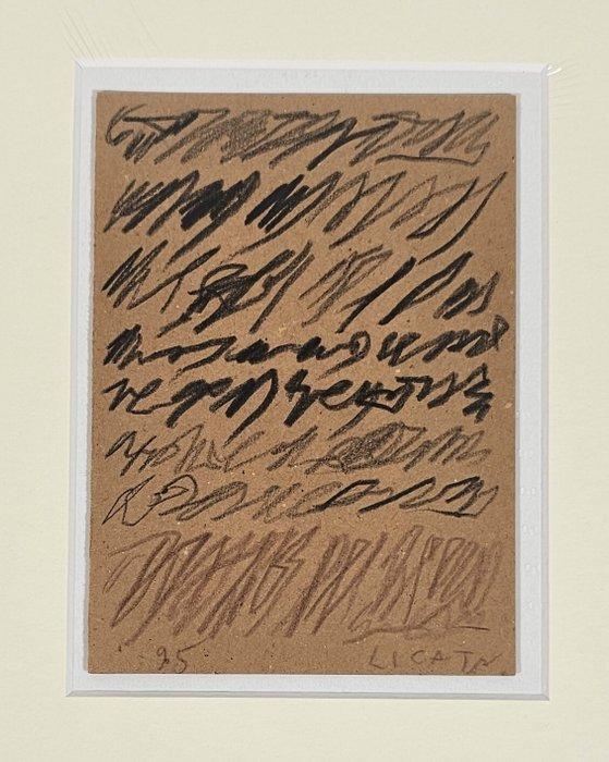 Riccardo Licata (1929-2014) - Senza Titolo, Antiek en Kunst, Kunst | Schilderijen | Modern