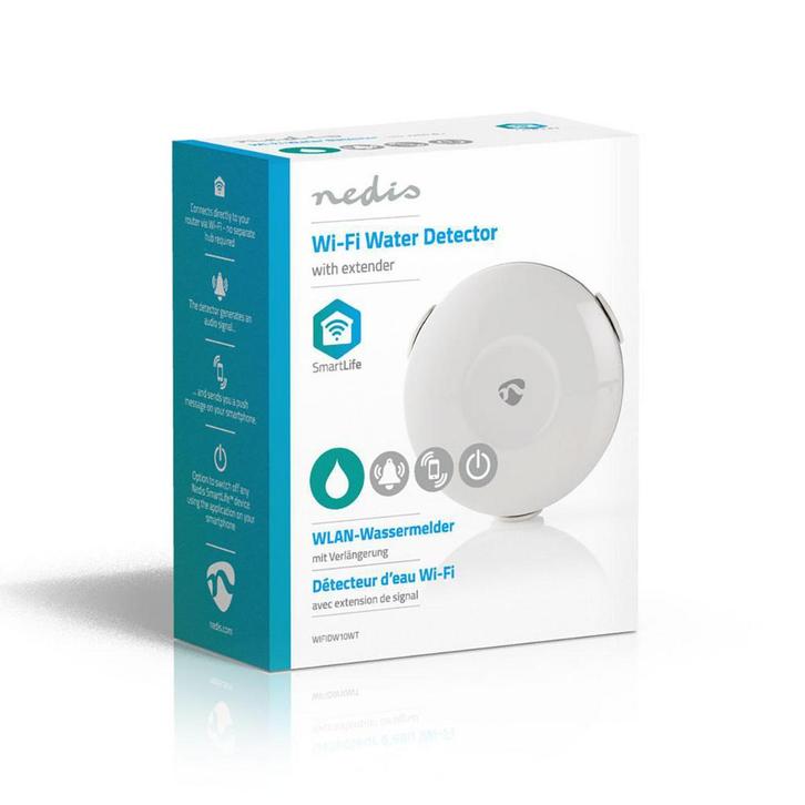 Wi-Fi smart waterdetector | Batterijgevoed, Huis en Inrichting, Overige Huis en Inrichting, Nieuw, Ophalen of Verzenden