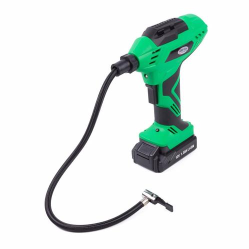 Hofftech Accu compressor - 12V - 1300mAh - 10 bar - Draag..., Doe-het-zelf en Verbouw, Overige Doe-het-zelf en Verbouw, Nieuw