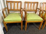 Stoel (4) - Hout - 4 stoelen, Antiek en Kunst