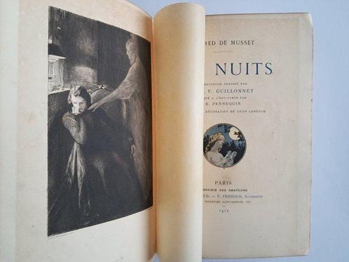 Alfred de Musset / Guillonnet / Lebègue - Les Nuits / Rolla, Antiek en Kunst, Antiek | Boeken en Bijbels