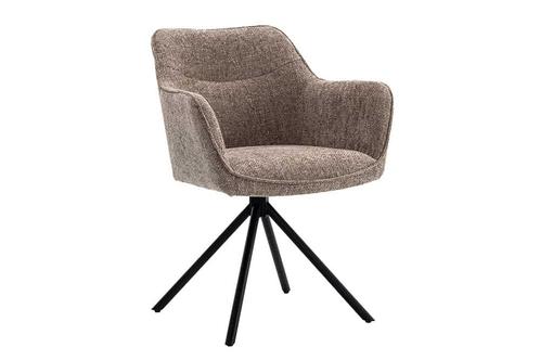 Bureaustoel VERONA champagne beige structuurstof met, Huis en Inrichting, Bureaus, Ophalen of Verzenden