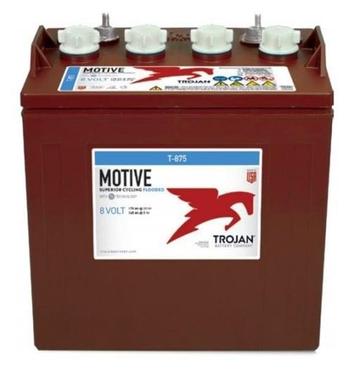 Trojan T-875 Deep-Cycle accu 8 volt 170 ah beschikbaar voor biedingen