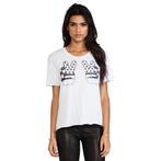 Zoe Karssen • wit shirt met vingers tee peace • S, Verzenden, Wit, Zoe Karssen, Nieuw