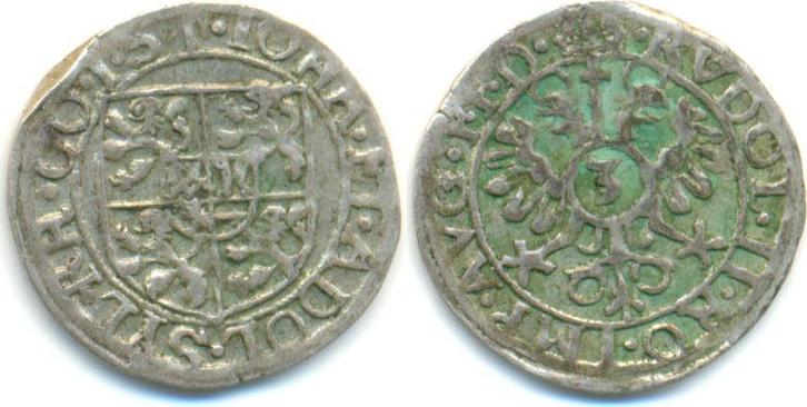 3 Kreuzer Muenzstaette Alsenz o J Salm Grumbach: Johann e..., Postzegels en Munten, Munten | Europa | Niet-Euromunten, Verzenden