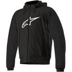 Alpinestars Chrome Sport Hoodie Zwart, Motoren, Nieuw met kaartje, Jas | textiel, Alpinestars, Heren