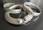 Set van 3 oude etnische armbanden in zilver - Zilver - Jemen, Antiek en Kunst
