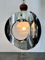 Plafondlamp - Glas, Metaal, Antiek en Kunst, Antiek | Lampen