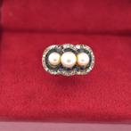 Armring - 12 kt. Roségoud -  2.00ct. tw. Parel, Sieraden, Tassen en Uiterlijk, Antieke sieraden