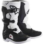 Kinder Crosslaarzen Alpinestars Tech 3S - Zwart / Wit, Motoren, Nieuw met kaartje, Motorcrosskleding, Alpinestars, Kinderen