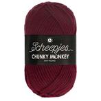 Scheepjes Chunky Monkey - 1035 maroon - Acryl Garen, Ophalen of Verzenden, Nieuw