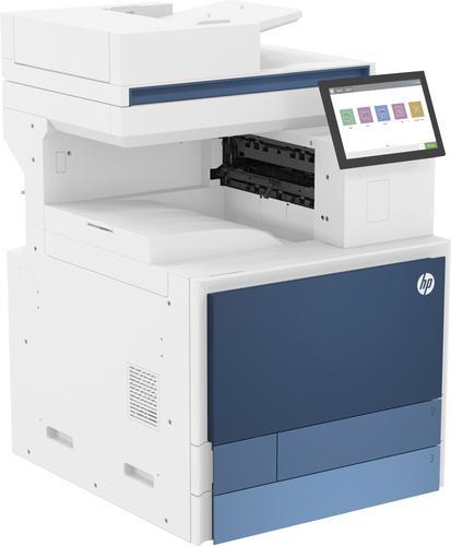 HP - CLJ Mgd MFP E87740dn (5QK03A), Computers en Software, Printers, Ingebouwde Wi-Fi, Kleur printen, Zo goed als nieuw, Printer
