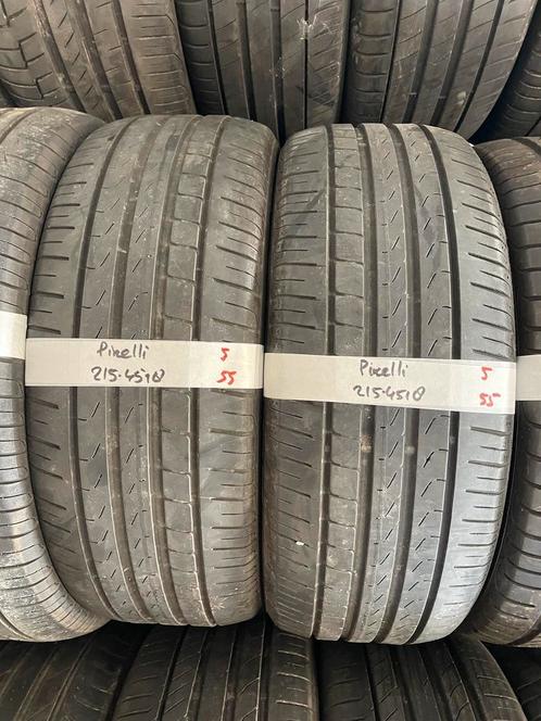 215-45-18 Pirelli Zomerbanden 5mm Incl Montage 215 45 18, Auto-onderdelen, Banden en Velgen, 18 inch, Zomerbanden, 215 mm, Personenwagen
