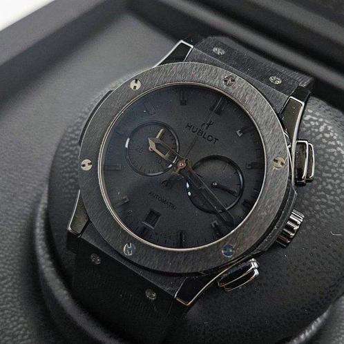 Hublot - Classic Fusion Chronograph All Black Limited, Sieraden, Tassen en Uiterlijk, Horloges | Heren