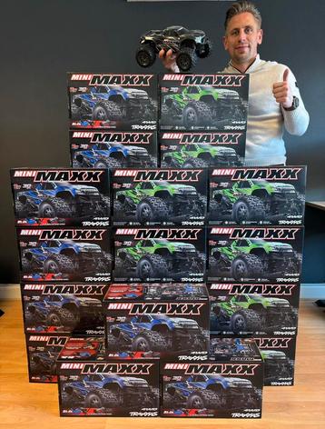 20x Traxxas Mini Maxx BL-2S Monster Truck RTR vanaf €299! beschikbaar voor biedingen