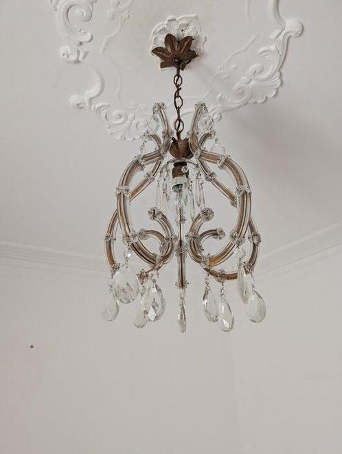 Plafondlamp - Kristal - Maria Theresia, Antiek en Kunst, Curiosa en Brocante