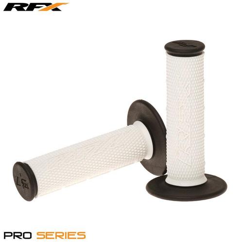 RFX Pro Series Dual Compound handvaten Wit / Zwart, Motoren, Onderdelen | Overige, Nieuw, Verzenden