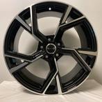 20 inch velgen Avus AF20 zwart polish | Audi A6 – Q5 - Etron, Ophalen of Verzenden, Nieuw, 20 inch