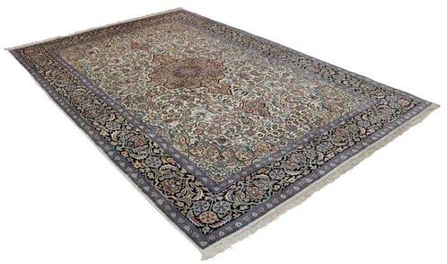 Originele Kasjmierzijde tapijt - Vloerkleed - 311 cm - 209, Huis en Inrichting, Stoffering | Tapijten en Kleden