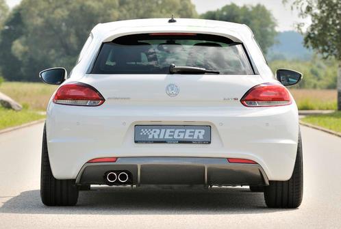 Rieger diffuser voor R-Line achterbumper | Scirocco 3 (13):, Auto-onderdelen, Carrosserie en Plaatwerk, Nieuw, Volkswagen, Verzenden