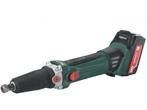 Veiling - Metabo rechte slijper GA 18 LTX set, Doe-het-zelf en Verbouw, Gereedschap | Slijpmachines, Nieuw