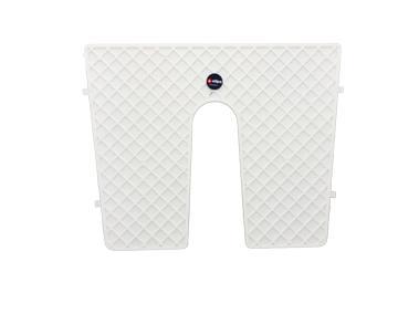 Bracketplaat wit met kloof; 450x360mm, Watersport en Boten, Buiten- en Binnenboordmotoren, Ophalen of Verzenden