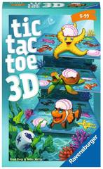 Tic Tac Toe 3D - Pocketspel | Ravensburger - Kinderspellen, Hobby en Vrije tijd, Gezelschapsspellen | Bordspellen, Nieuw, Verzenden