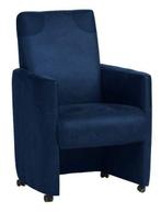 Eetkamerstoel Ron - eetkamerstoelen - Blauw, Huis en Inrichting, Stoelen, Nieuw, Blauw, Stof