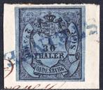 Oldenburg 1852/1855 - Veel goede waarden - Y&T 2 & 4, Gestempeld