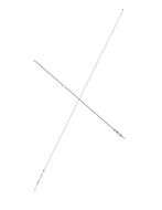 Meta legbordstelling kruisschoor, gebruikt, Ophalen of Verzenden