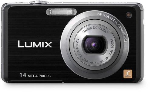Panasonic Lumix DMC-FS11 Digitale Compact Camera - Zwart (In, Audio, Tv en Foto, Fotocamera's Digitaal, Zo goed als nieuw, Verzenden