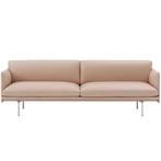 30% Korting | Muuto Outline Bank, Verzenden, Zo goed als nieuw, Metaal, Scandinavisch