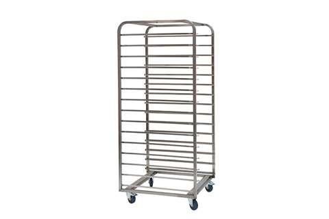 RVS regaalwagen bakery - 800x600mm - 15 niveaus - type h..., Zakelijke goederen, Horeca | Meubilair en Inrichting, Verzenden