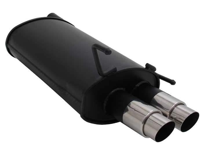 Novus sportuitlaat Mercedes C-Klasse 2x76mm GP, Auto-onderdelen, Uitlaatsystemen, Nieuw, Verzenden