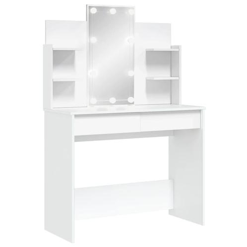 Kaptafel met LED-verlichting 96x40x142 cm wit, Auto diversen, Autogereedschap, Nieuw, Verzenden