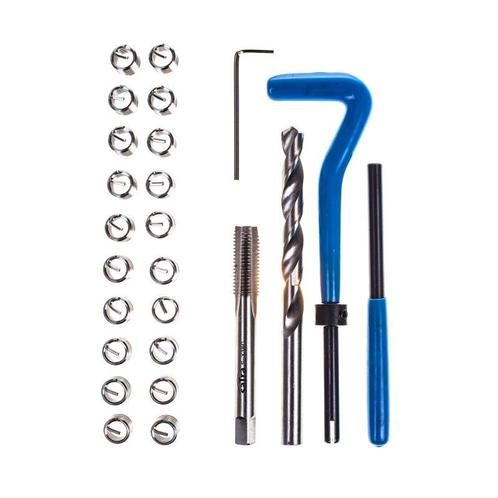 Draadreparatie Set - Helicoil Set - Tapset M8x1.25 - SATRA, Auto diversen, Autogereedschap, Nieuw, Ophalen of Verzenden