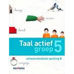 Taal Actief versie 4 Antwoordenboek Spelling 5B, Verzenden, Nieuw